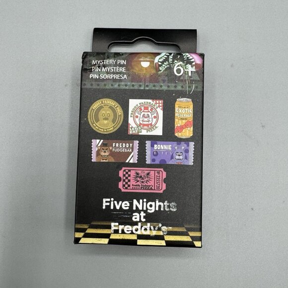 Loungefly Five Nights At Freddy's Snacks Pin BONNIE BITES New Open - Picture 4 of 5